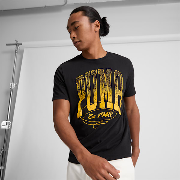 T-shirt PUMA Court, homme, Puma Black, extralarge