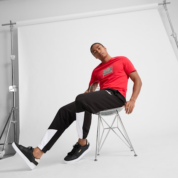 8 Bit Graphic Men's Tee, For All Time Red, extralarge