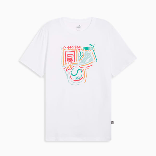 Year of Sports Men's Tee, PUMA White, extralarge