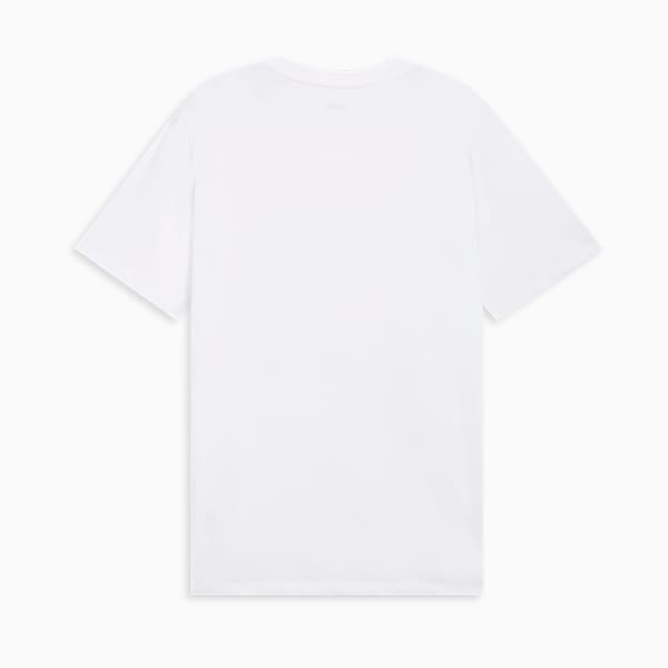 Triple Logo Men's Tee, Puma White, extralarge