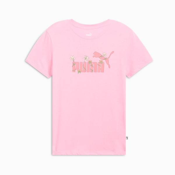 Camiseta PUMA Garden Logo para mujer, Pink Lilac, extralarge