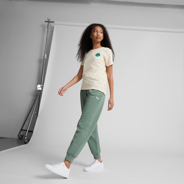 T-shirt Tennis Court pour femme, Alpine Snow, extralarge