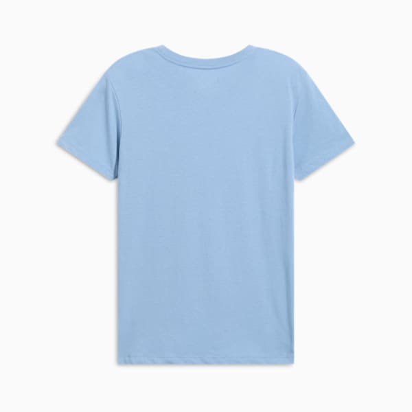 PUMA Script Logo Women's Tee, Zen Blue, extralarge