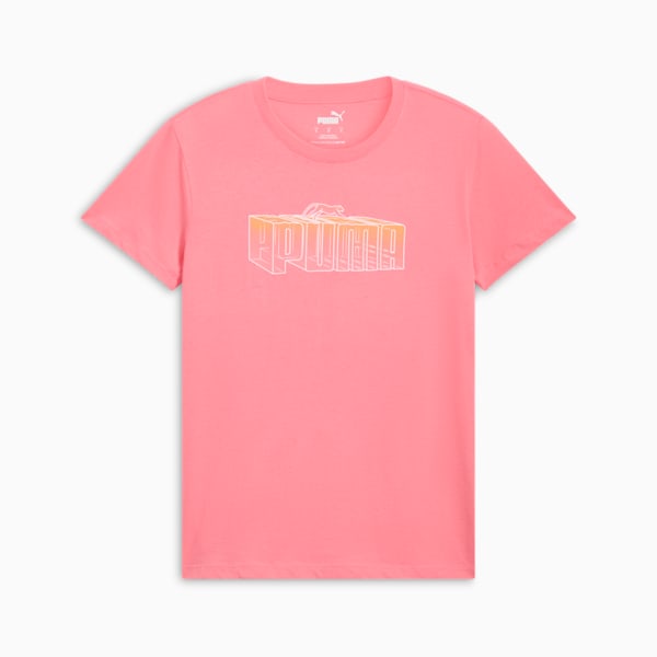 Novelty Fade Out Women's Tee, Passionfruit, extralarge