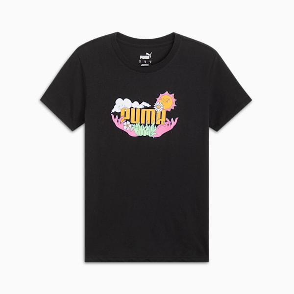 Nature Women's Tee, PUMA Black, extralarge