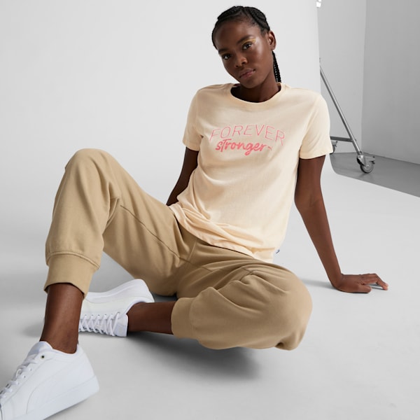 T-shirt Forever Stronger Femme, Alpine Snow, extralarge
