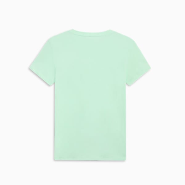 PUMA Upfront Line Logo Women's Tee, Fresh Mint, extralarge