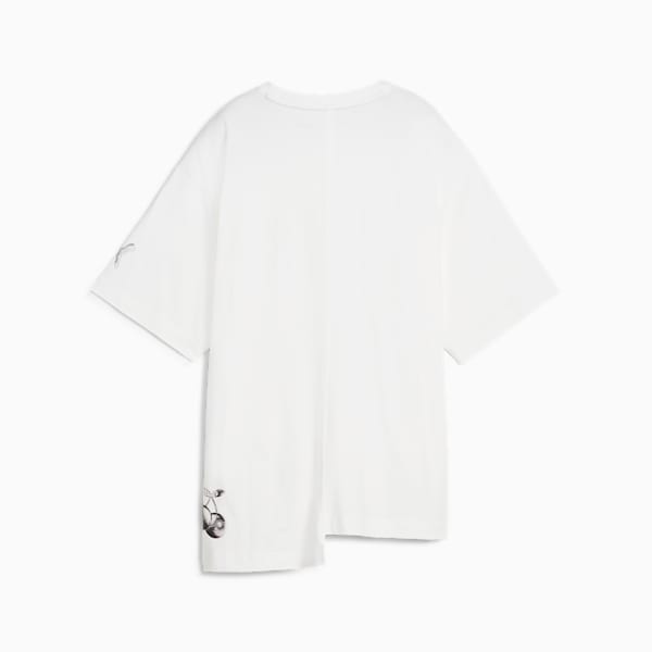 Playera de básquet Cherry On Top Cut And Sew para mujer, PUMA White, extralarge