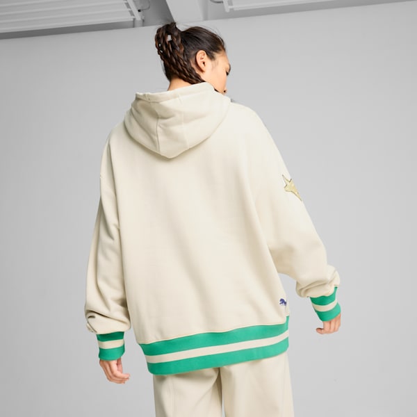 Sudadera de básquet con gorra Getting Crafty, Alpine Snow, extralarge