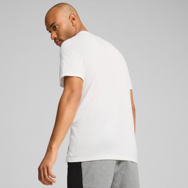メンズ バスケットボール インスタント リプレイ 半袖 Tシャツ 2, PUMA White, extralarge-JPN