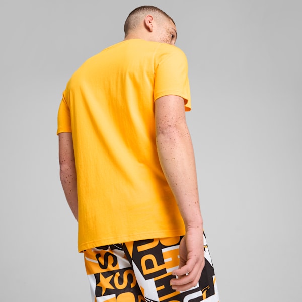 メンズ バスケットボール インスタント リプレイ 半袖 Tシャツ 2, Tangerine, extralarge-JPN