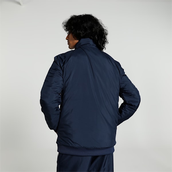 Graphic Men's Bomber Jacket, PUMA Navy, extralarge-IND