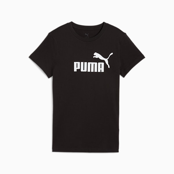 Playera Essentials No. 1 Logo para Mujer, PUMA Black, extralarge