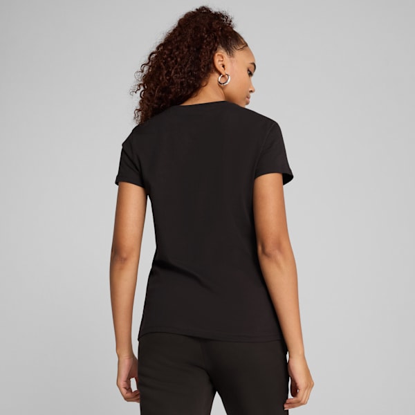 T-shirt Essentials avec logo Femme, PUMA Black, extralarge