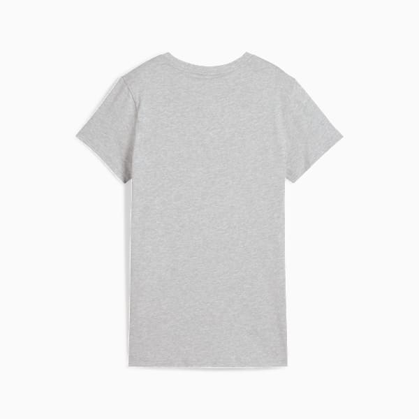 Playera Essentials No. 1 Logo para Mujer, Light Gray Heather, extralarge