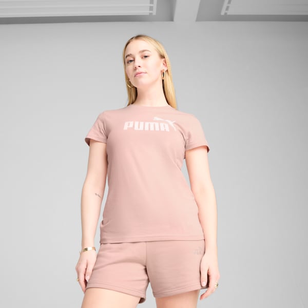 ESS No. 1 Logo Women's Tee, Rose Quartz, extralarge