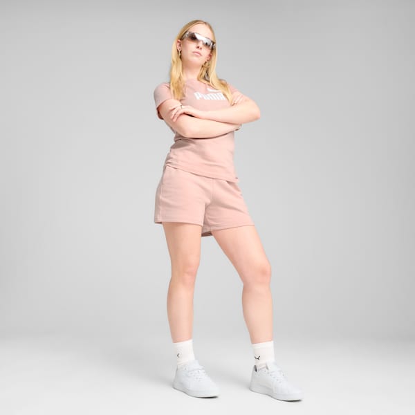 ESS No. 1 Logo Women's Tee, Rose Quartz, extralarge