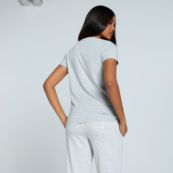 T-shirt Essentials Femme, Light Gray Heather, extralarge