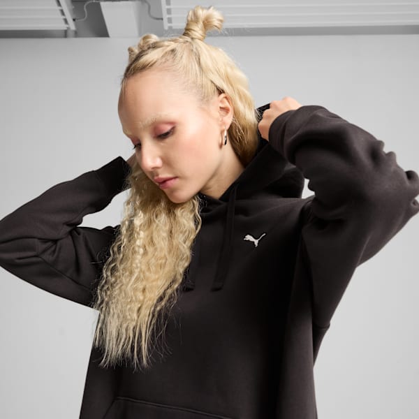 Essentials Comfort Hoodie Women, PUMA Black, extralarge