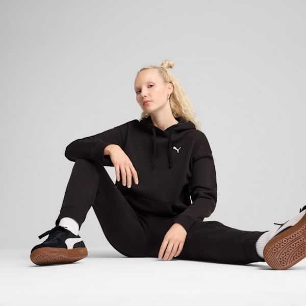 Sudadera con capucha para mujer Essentials Comfort, PUMA Black, extralarge
