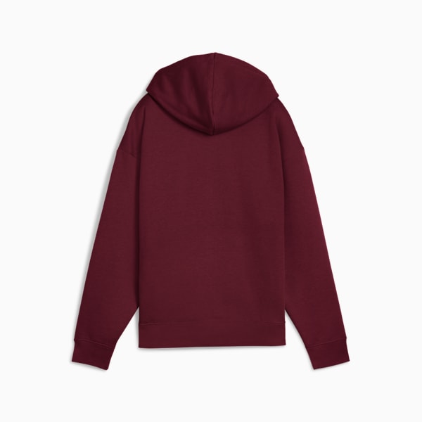 ESS Comfort Hoodie Women, Ruby Shimmer, extralarge