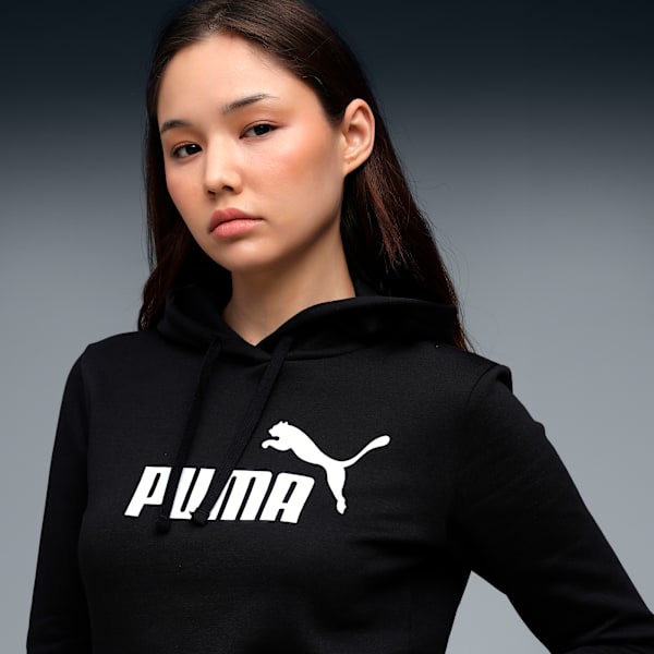 Essentials No. 1 Logo Women's Comfort Hoodie, PUMA Black, extralarge-IND