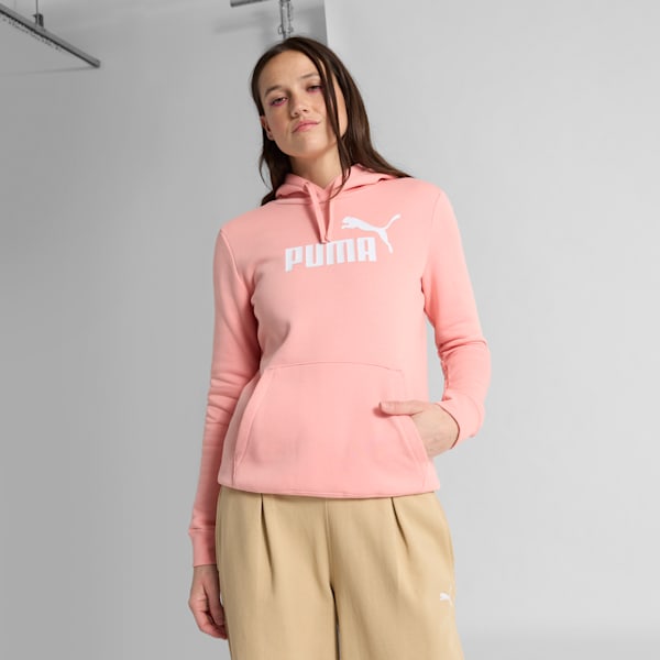 Essentials No. 1 Logo Women's Hoodie, Pink Fruit, extralarge