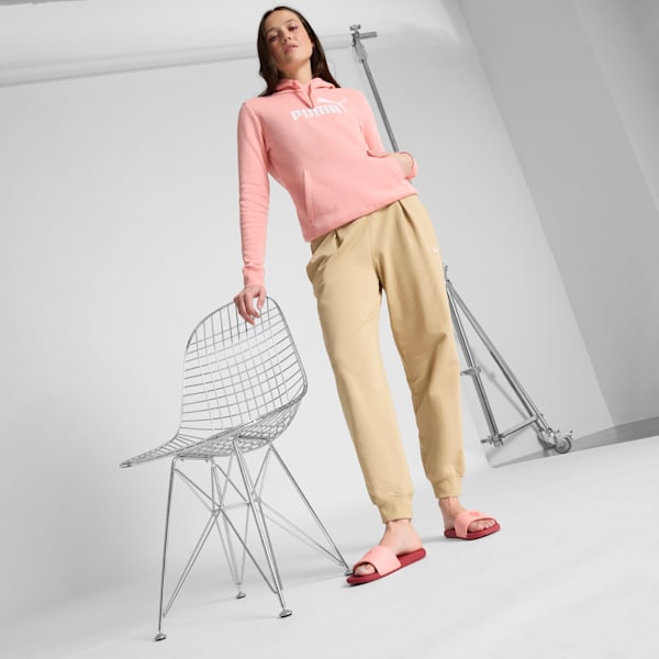 Essentials No. 1 Logo Women's Hoodie, Pink Fruit, extralarge