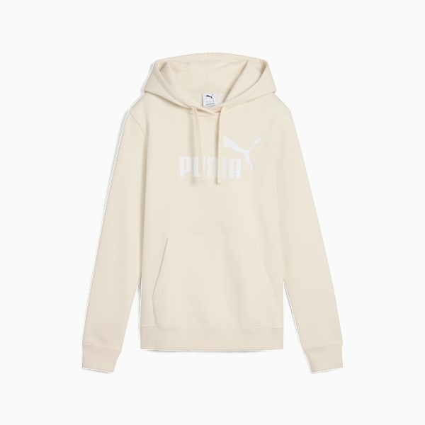 Essentials No. 1 Logo Women's Hoodie, Alpine Snow, extralarge-IND