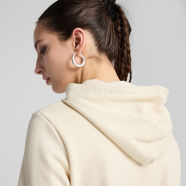Essentials No. 1 Logo Women's Hoodie, Alpine Snow, extralarge-IND
