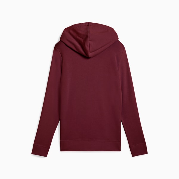 Essentials No. 1 Logo Women's Hoodie, Ruby Shimmer, extralarge