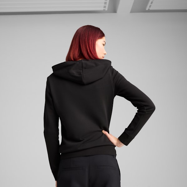 Essentials Full-Zip Women's Comfort Hoodie, PUMA Black, extralarge-IND