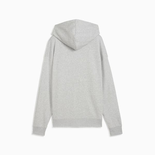Chamarra Essentials Small No. 1 Logo Comfort para mujer, Light Gray Heather, extralarge