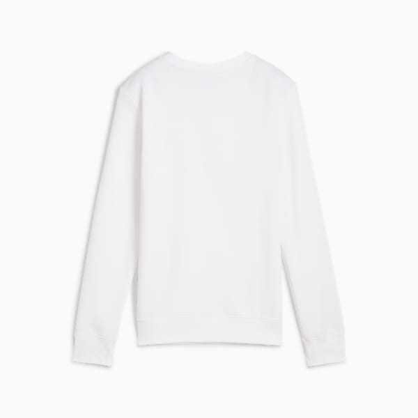 Essentials No. 1 Logo Women's Crew Sweater, PUMA White, extralarge