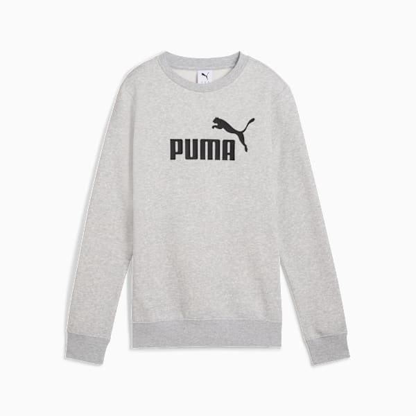 Essentials No. 1 Logo Women's Crew Sweater, Light Gray Heather, extralarge