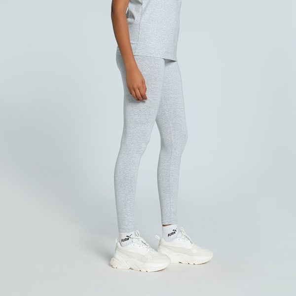 Women's Logo Leggings, Light Gray Heather, extralarge-IND