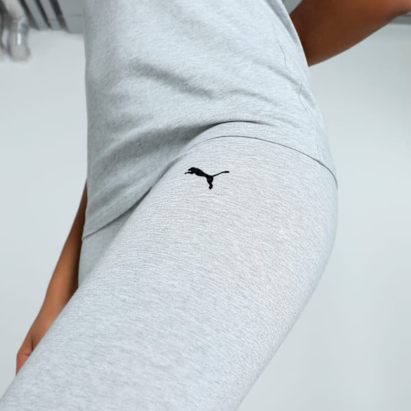 Women's Logo Leggings, Light Gray Heather, extralarge-IND