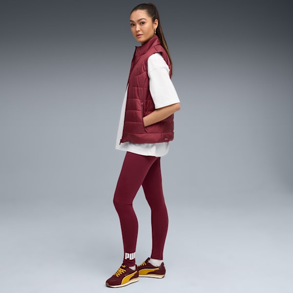 ESS No. 1 Logo Leggings Women, Ruby Shimmer, extralarge-GBR