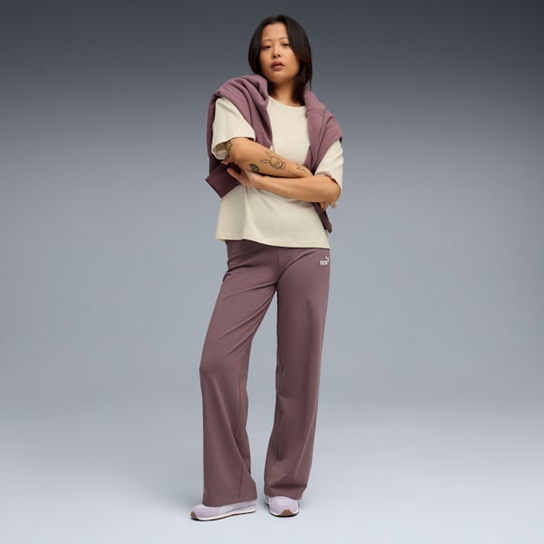 Logo Women's High-Waist Leggings, Raisin, extralarge-IND