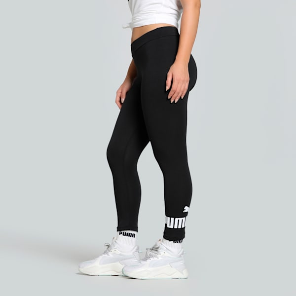 No. 1 Logo Women's 3/4 Leggings, PUMA Black, extralarge-IND