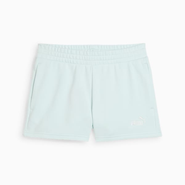 Small No. 1 Logo Women's 4'' Shorts, Peaceful Blue, extralarge-IND