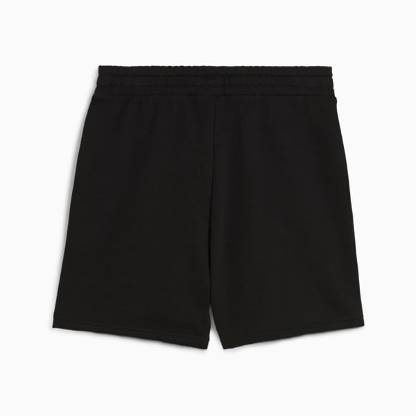 Essentials No. 1 Logo Women's Relaxed Fit Shorts, PUMA Black, extralarge-IND