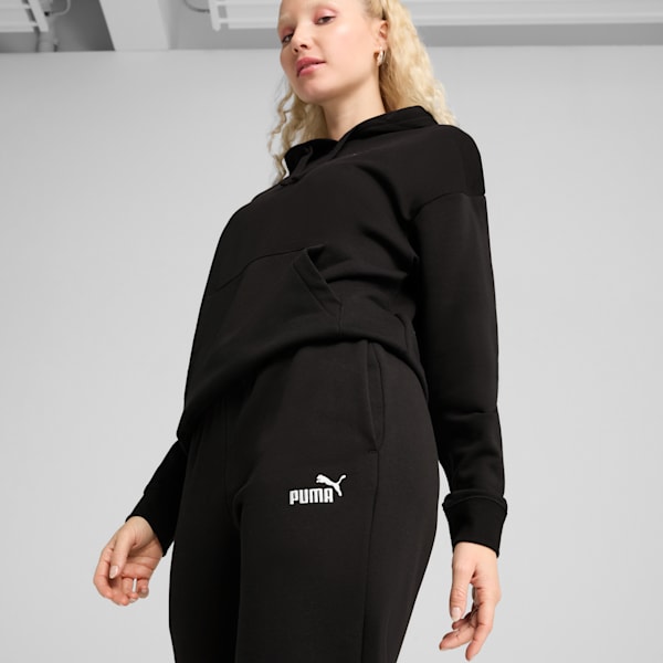 Essentials Small No. 1 Logo Women's Sweatpants, PUMA Black, extralarge