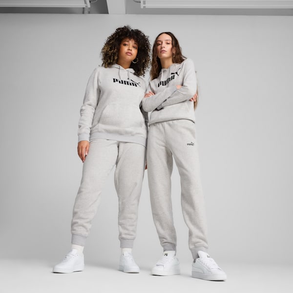 Essentials Small No. 1 Logo Women's Sweatpants, Light Gray Heather, extralarge