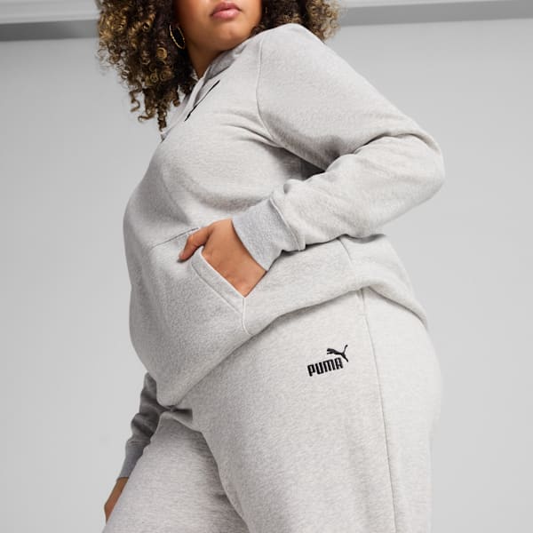 Essentials Small No. 1 Logo Sweatpants Women, Light Gray Heather, extralarge-GBR