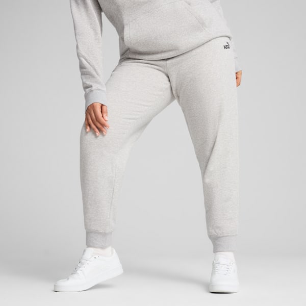 Essentials Small No. 1 Logo Sweatpants Women, Light Gray Heather, extralarge-GBR