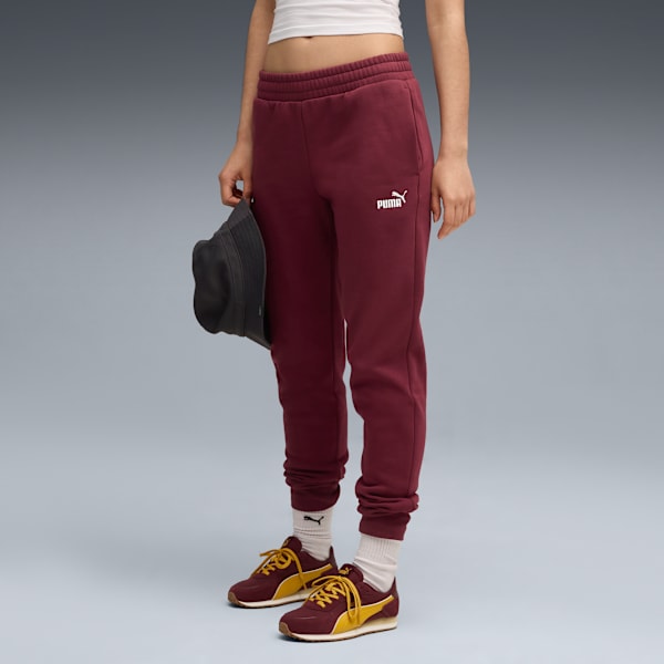 ESS Small No. 1 Logo Sweatpants Women, Ruby Shimmer, extralarge-GBR