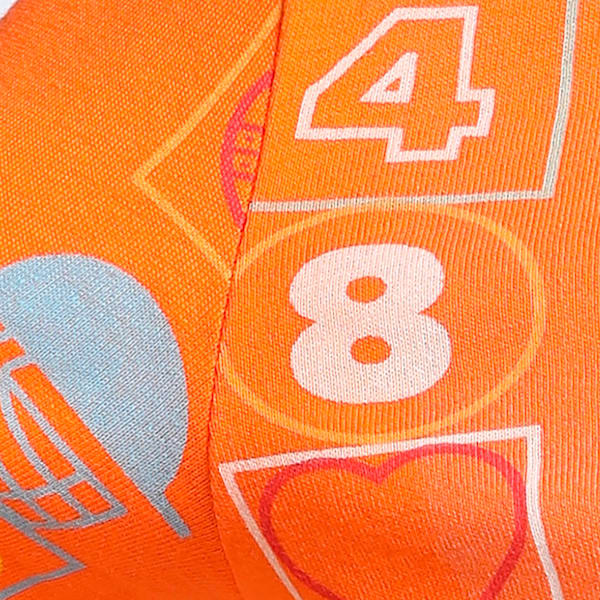 PSL Printed Boy's Tee, Rickie Orange, extralarge-IND