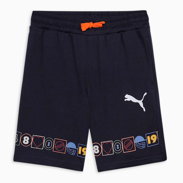 PSL Graphic Youth Shorts, Club Navy, extralarge-IND