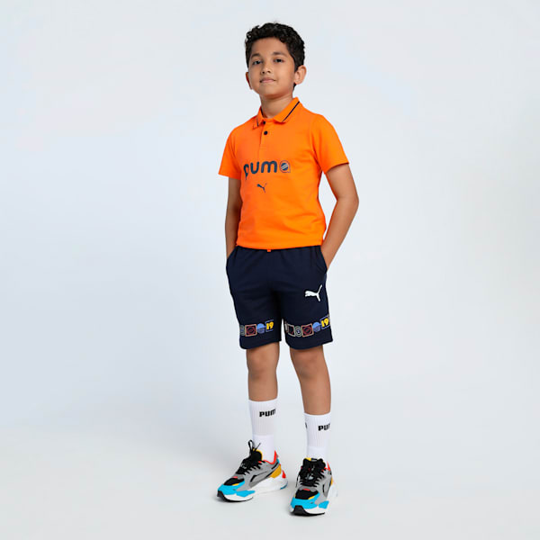 PSL Graphic Youth Shorts, Club Navy, extralarge-IND